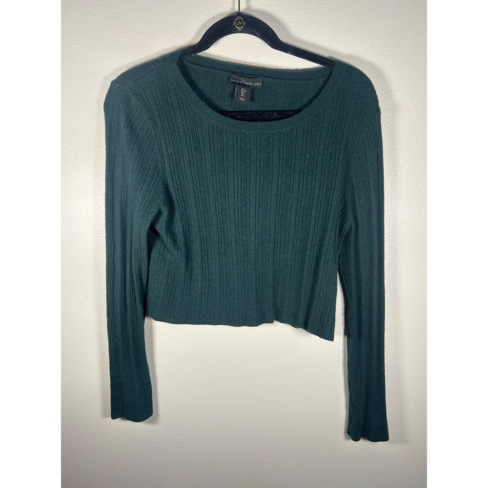 House of Harlow Green Sweater Size L